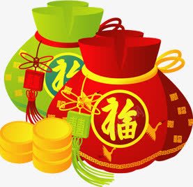 卡通淘宝福袋锦囊png免抠素材_新图网 https://ixintu.com 卡通 锦囊