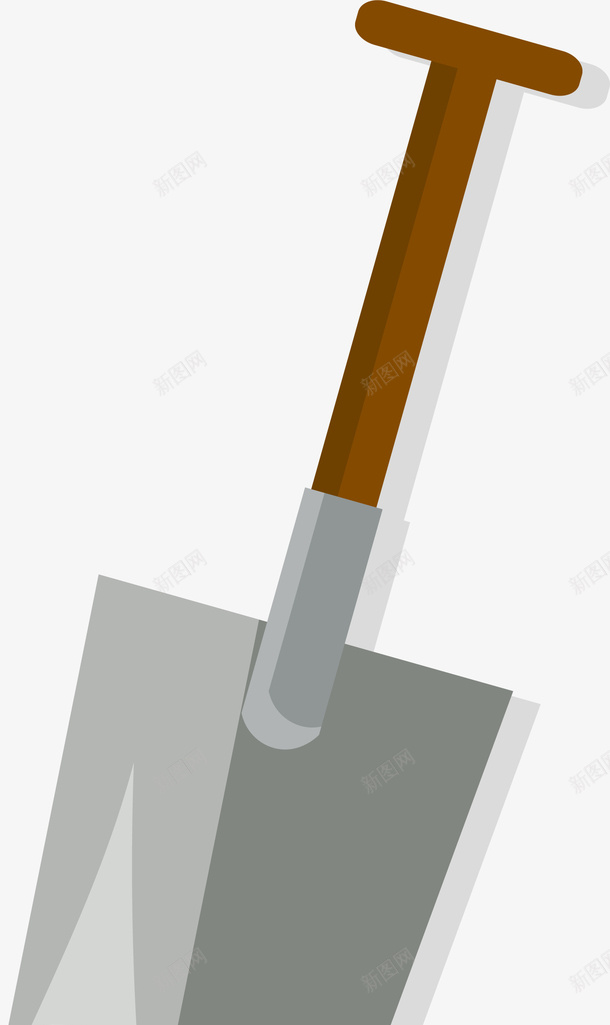铲子铁铲工具png免抠素材_新图网 https://ixintu.com 工具PNG 探险 铁铲 铲土 铲子