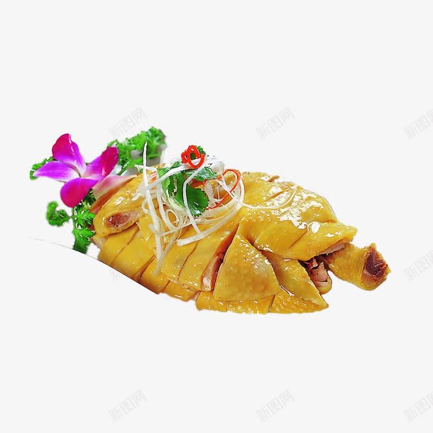美味白斩鸡png免抠素材_新图网 https://ixintu.com 回味无穷 白切鸭 皮焦肉嫩 皮黄肉白 肉质肥美 装盘美观 香味四溢