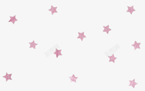 蒸汽波风格满天星星png免抠素材_新图网 https://ixintu.com 免抠下载 实物 手绘 星星 蒸汽波风格 装饰