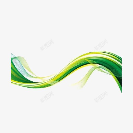 绿色科技感线条png免抠素材_新图网 https://ixintu.com 弯曲 扭曲 科技 科技线型弯曲 线型 线条 线条装饰 绿色线条