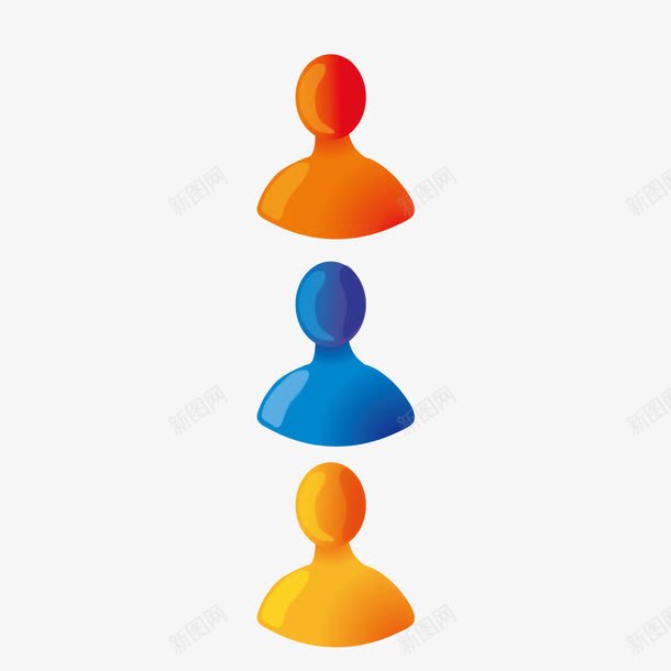 卡通人形图标png_新图网 https://ixintu.com 人形图标 卡通 图案