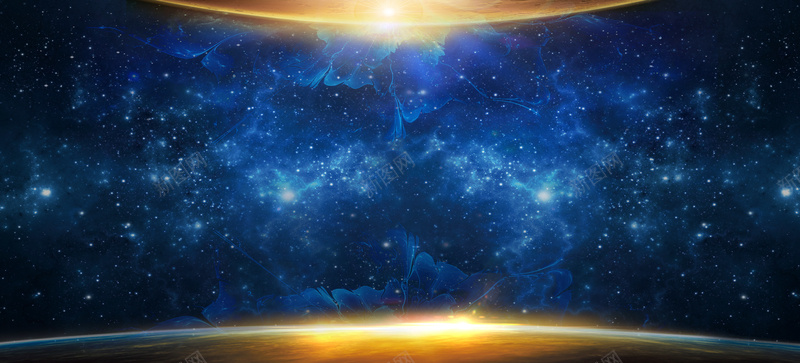 星空绚丽金色光束jpg设计背景_新图网 https://ixintu.com 星空 星空夜晚 绚丽 金色光束