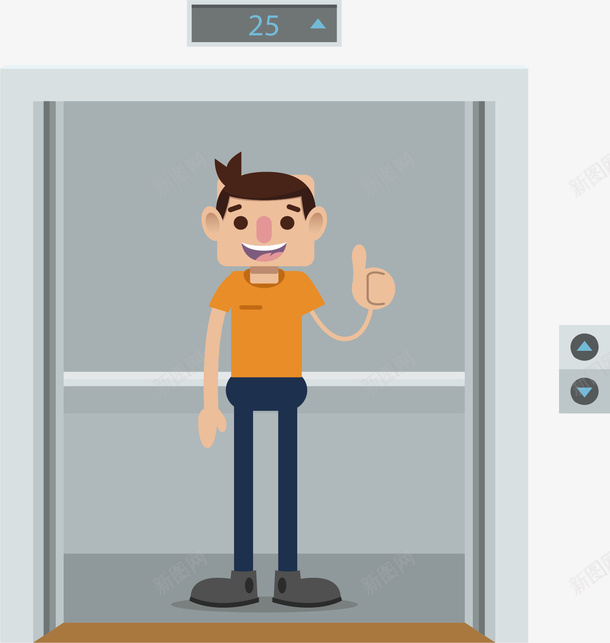 公司里乘坐电梯的人矢量图ai免抠素材_新图网 https://ixintu.com 乘坐电梯 商务 商务小人 电梯 直达电梯 矢量png 矢量图 职员等电梯