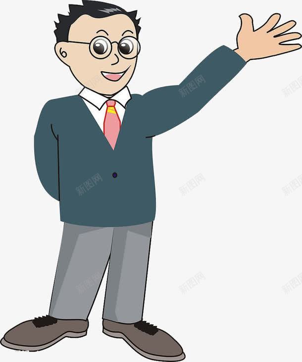 成功人士png免抠素材_新图网 https://ixintu.com 卡通 白领 职业人物 领导