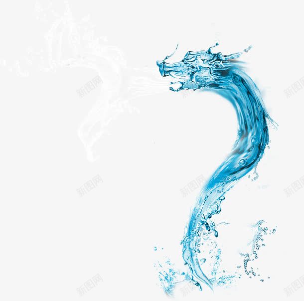 龙喷水png免抠素材_新图网 https://ixintu.com 中国龙 喷水 大龙 龙 龙喷水