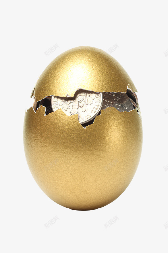 金色蛋硬币png免抠素材_新图网 https://ixintu.com 华贵 宏伟 权威的 财富 金色光泽 金色色块 闪亮的