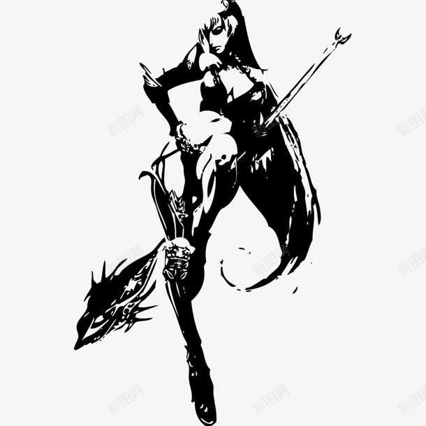 武术武侠png免抠素材_新图网 https://ixintu.com 人 人物 健体 强身 武侠 武侠古典 武功 武术 素描 练武之人 黑色