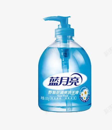 蓝月亮野菊花洗手液png免抠素材_新图网 https://ixintu.com 产品实物 洗手液 蓝月亮 野菊花