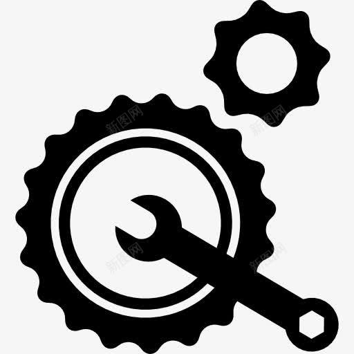 修复机制图标png_新图网 https://ixintu.com 工具和用具 扳手 维修 车库 齿轮