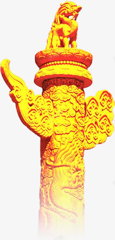 雄伟石狮欢度国庆png免抠素材_新图网 https://ixintu.com 国庆 欢度 石狮 雄伟