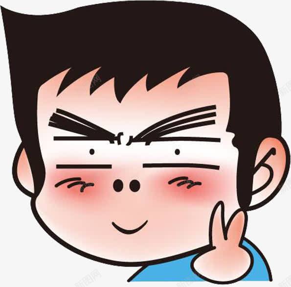 搞笑的脸png免抠素材_新图网 https://ixintu.com 卡通 大鼻孔 头像 搞笑 滑稽脸