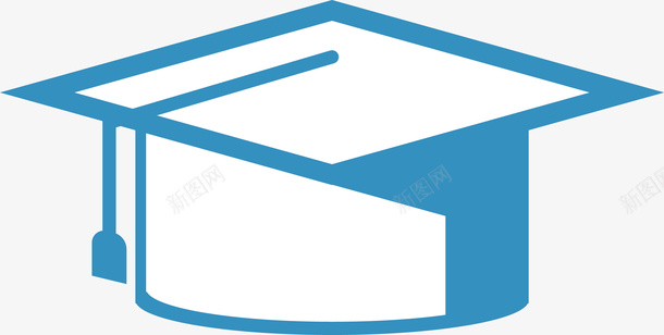博士帽文具办公广告矢量图ai免抠素材_新图网 https://ixintu.com 学历 帽子 文具促销 文具公司 文具办公广告 文具店 晨光文具 矢量图