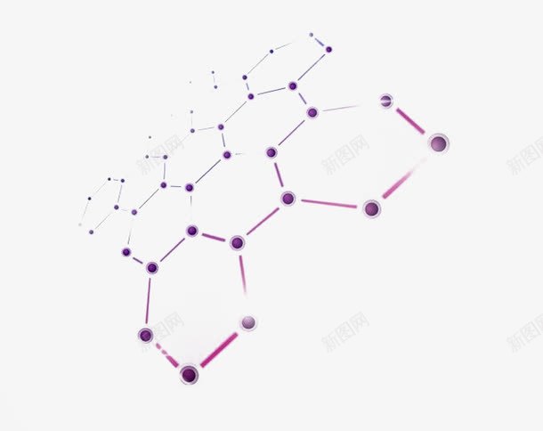 分子结构psd免抠素材_新图网 https://ixintu.com 灏忓垎瀛 缁嗚優 鍒嗗瓙缁撴瀯