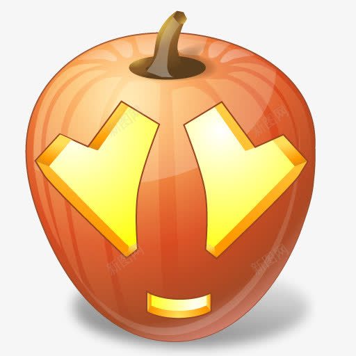 崇拜南瓜远景万圣节图标png_新图网 https://ixintu.com Adore pumpkin 南瓜 崇拜