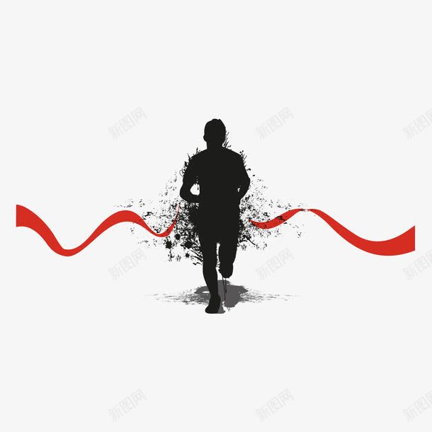 运动跑步人物矢量图ai免抠素材_新图网 https://ixintu.com 个性 体育运动 健身 创意广告 动感 动感光线 卡通人物 卡通动漫 快跑 抽象人物 时尚 炫彩 点状 生活百科 矢量素材 竞技 跑步 运动 运动员 矢量图