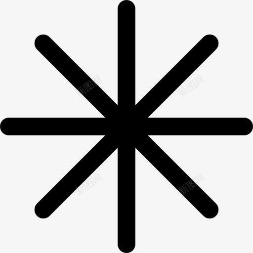 星号图标png_新图网 https://ixintu.com 信息 形状 明星 星号 标志 符号