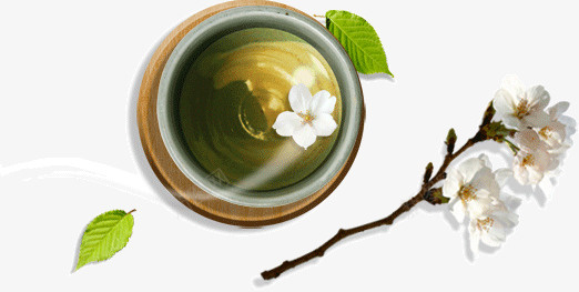 中国风花朵清茶png免抠素材_新图网 https://ixintu.com 中国风 清茶 花朵