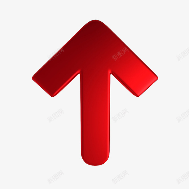 卡通红色的涨价箭头标识图标png_新图网 https://ixintu.com 涨价标志 涨价标识 涨价箭头 箭头标志 箭头标识 红色的