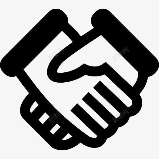 交易图标png_新图网 https://ixintu.com 交易插图 协议 商业 商人 商务 手势 贸易