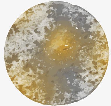 水彩绘行星png免抠素材_新图网 https://ixintu.com 九大行星 太阳系 宇宙 木星 水彩 行星