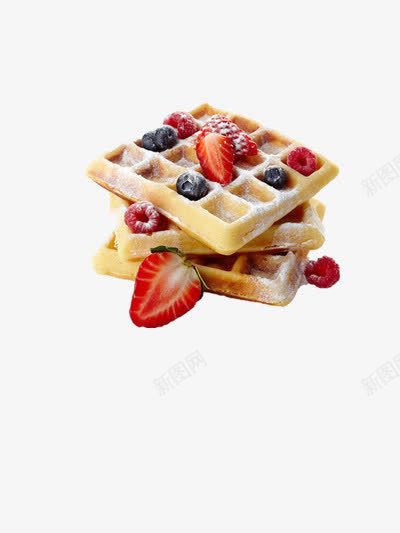 华夫饼干png免抠素材_新图网 https://ixintu.com waffle 华夫饼 果酱 烘焙 糕点 草莓 饼干