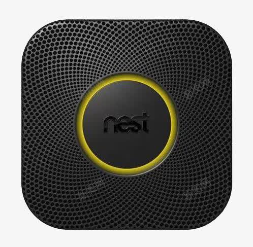 nest小音箱png免抠素材_新图网 https://ixintu.com 工业设计 数码科技 电子产品 黑色