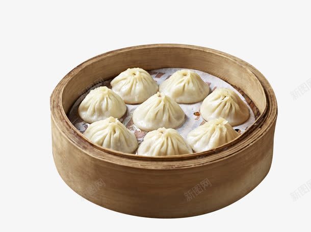 小笼包png免抠素材_新图网 https://ixintu.com 一笼 皮薄 美味
