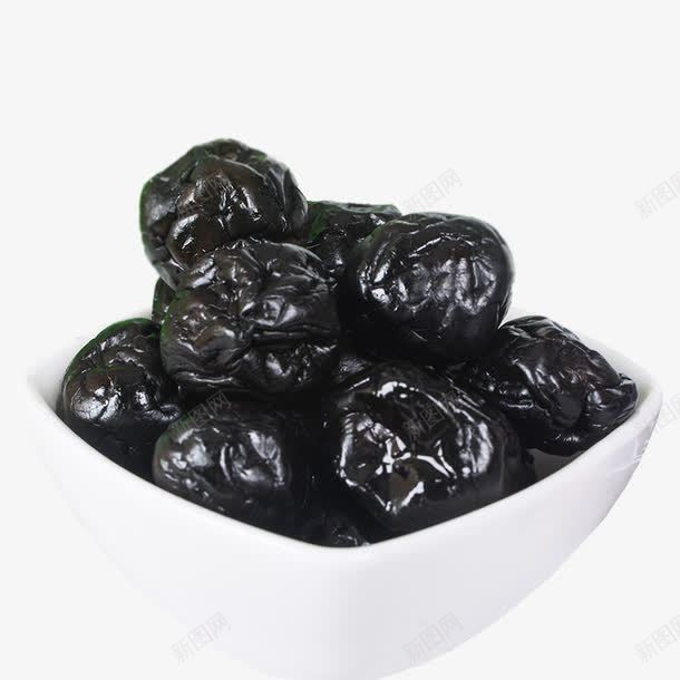 肉厚柔润乌梅干png免抠素材_新图网 https://ixintu.com 中药材 休闲零食 果干 梅制品 特产梅子 盐津乌梅 肉厚柔润乌梅干 蜜饯果脯 食物