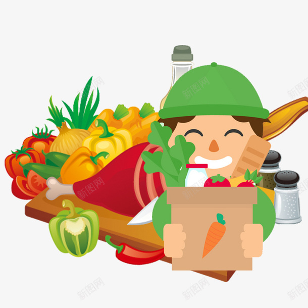新鲜蔬果生鲜配送到家psd免抠素材_新图网 https://ixintu.com 文图结合 文字 新鲜蔬果 生鲜 生鲜配送 矢量设计 配送到家