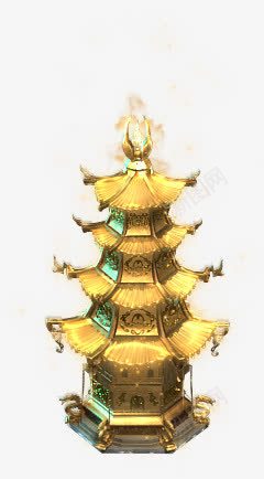黄金宝塔游戏png免抠素材_新图网 https://ixintu.com 游戏 素材 黄金宝