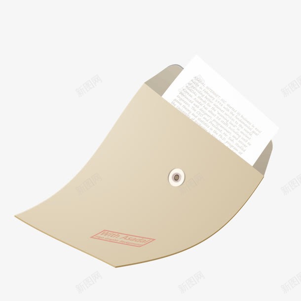 黄色牛皮纸档案袋文件png免抠素材_新图网 https://ixintu.com 文件矢量 档案袋 牛皮纸 黄色