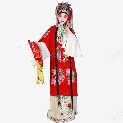 京剧png免抠素材_新图网 https://ixintu.com 京剧人物 喜剧人物 戏服 红色