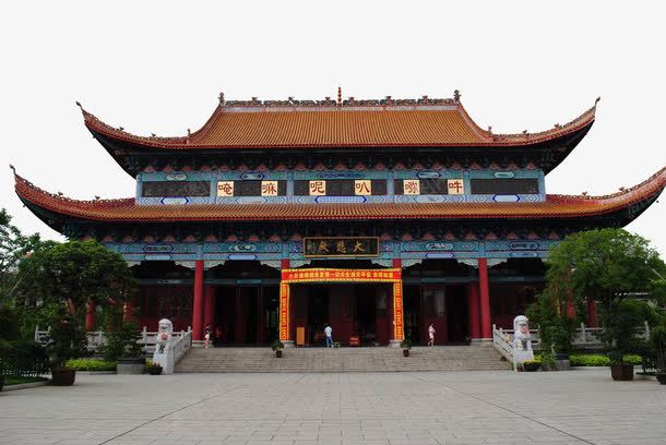长沙开福寺景区png免抠素材_新图网 https://ixintu.com 旅游景区 著名景点