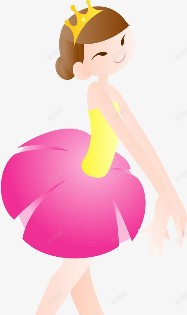 卡通跳舞的小女孩png免抠素材_新图网 https://ixintu.com 儿童 儿童舞蹈班 卡通 女孩 孩子 少儿拉丁舞 舞蹈 芭蕾舞 跳舞