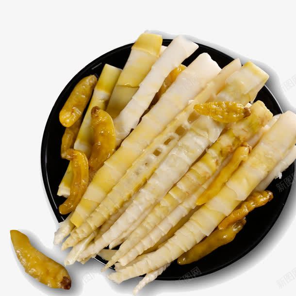 办公麻辣素食笋尖png免抠素材_新图网 https://ixintu.com 休闲散装零食小吃 办公麻辣素食笋尖 实物 泡椒味 素食 麻辣