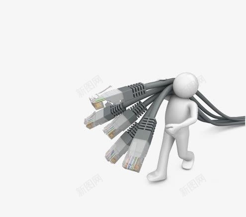 网线接头png免抠素材_新图网 https://ixintu.com RJ45 传输量大 信息化 图片 接头 素材