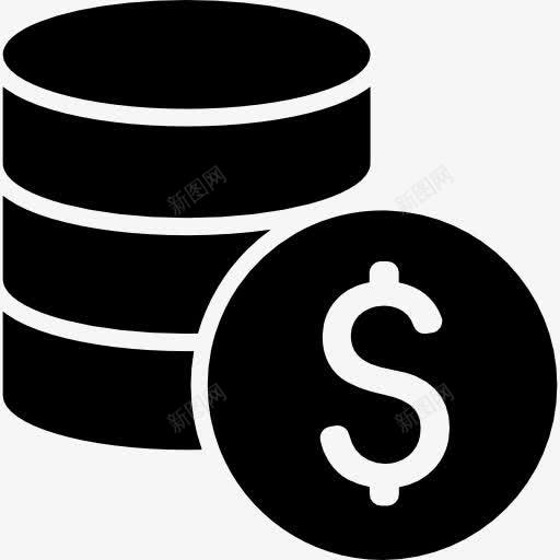 赚的钱图标png_新图网 https://ixintu.com 业务 利润 币 收入 美元货币