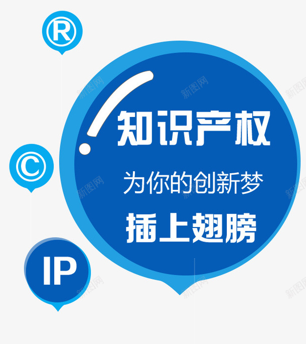 知识产权微信H5海报png免抠素材_新图网 https://ixintu.com 为你的创新梦 微信H5海报 插上翅膀 知识产权 知识产权微信H5海报 知识产权日