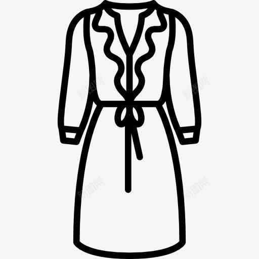 雪纺连衣裙图标png_新图网 https://ixintu.com femenine 女性 时尚 服装 洋装