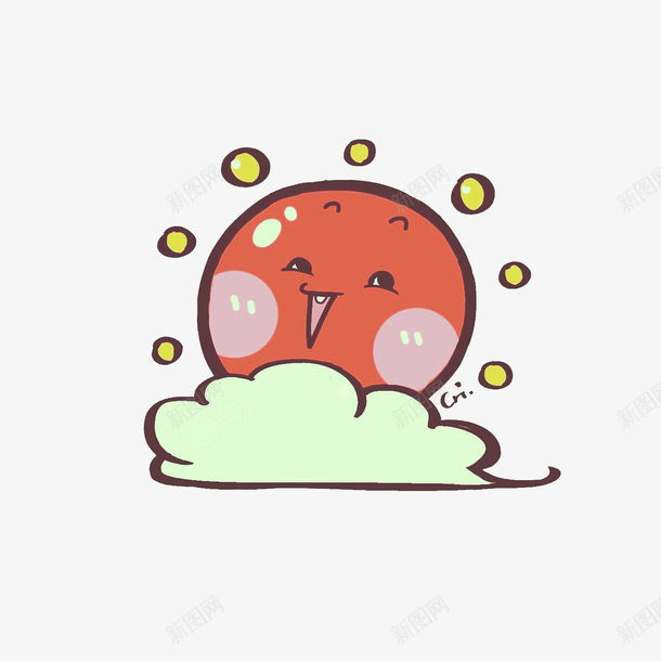 早晨的太阳png免抠素材_新图网 https://ixintu.com 太阳 开心 开心的阳光 早晨 早晨的太阳 阳光