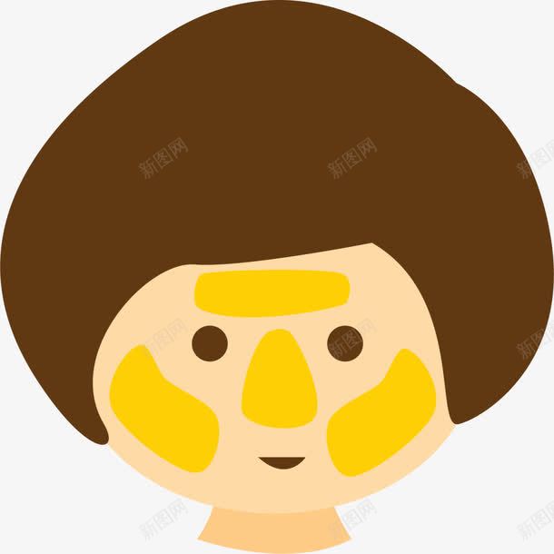 敷面膜的中年妇女png免抠素材_新图网 https://ixintu.com SPA 中年妇女 化妆 护肤 敷面膜 美容院 美肤