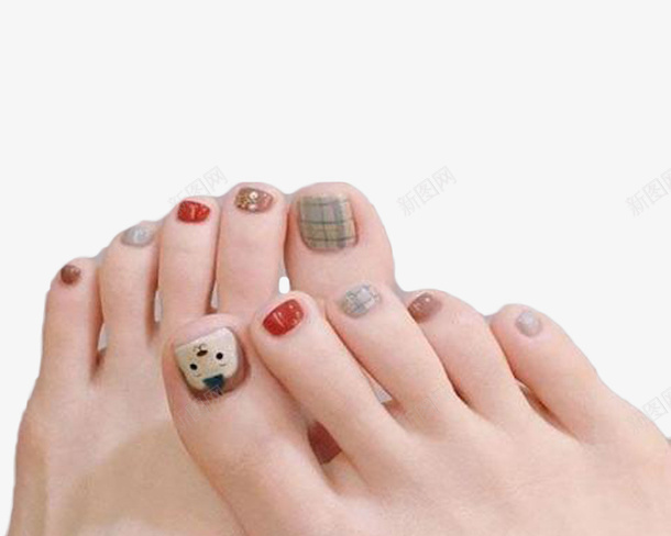 可爱小清新指甲油女人脚png免抠素材_新图网 https://ixintu.com 可爱指甲油 女人脚 女人脚部 小清新指甲油 白净 白皙 脚丫 脚部