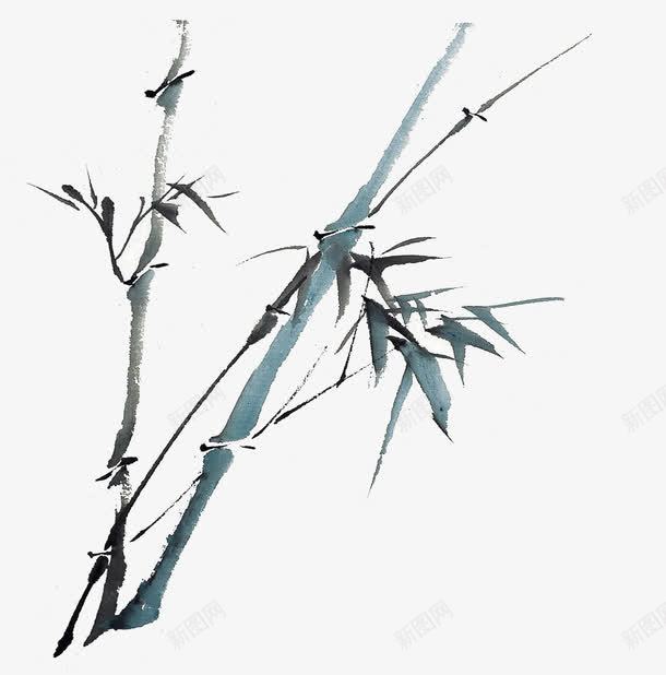 竹子手绘竹子中国画png免抠素材_新图网 https://ixintu.com 中国画 墨竹 墨竹图案 手绘 手绘竹叶 竹叶图片素材 竹子素材 简笔山水画 素描