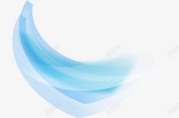 半透明蓝色弧形条纹png免抠素材_新图网 https://ixintu.com 半透明 弧形条纹 条纹 矢量png 科技感 蓝色条纹