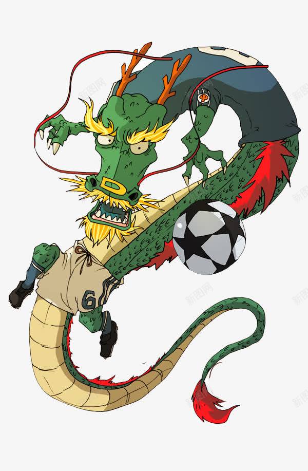 炫酷巨龙足球员png免抠素材_新图网 https://ixintu.com 巨龙 炫酷 简约 足球员