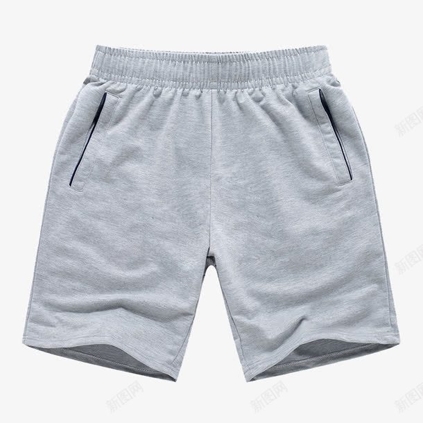 夏季运动灰色裤衩png免抠素材_新图网 https://ixintu.com 免抠 夏季 大裤衩 浅灰色 男士 短裤 运动