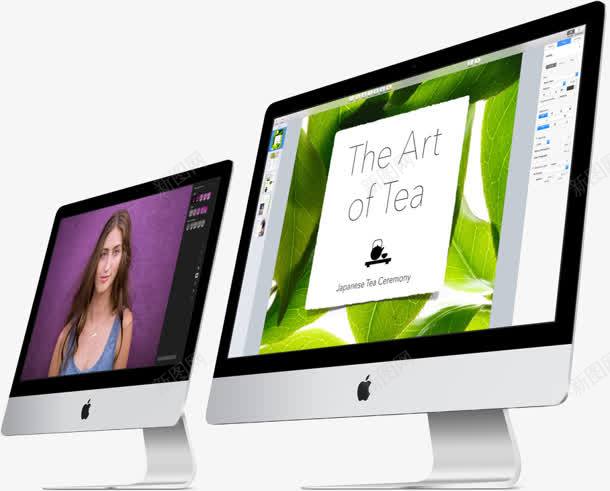 5K显示屏的iMac模型机png免抠素材_新图网 https://ixintu.com imac 显示屏 模型机