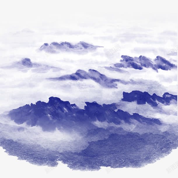 朦胧山脉png免抠素材_新图网 https://ixintu.com 大山 山丘 山脉 山顶 朦胧 远望 迷雾 迷雾重重 遥望