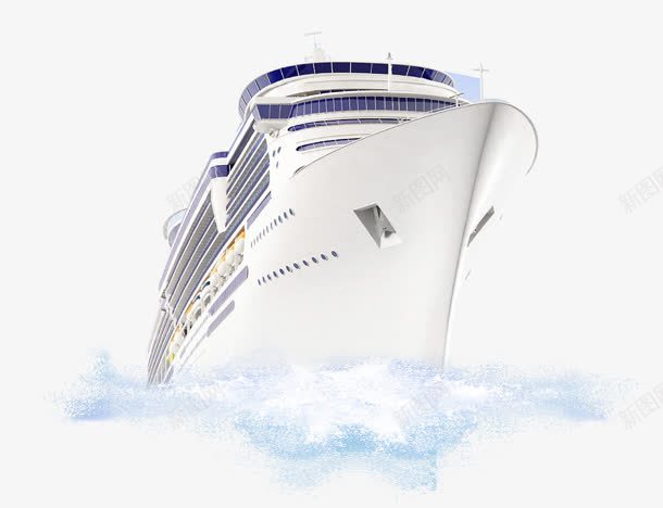 邮轮png免抠素材_新图网 https://ixintu.com 客船 航海 船 邮轮